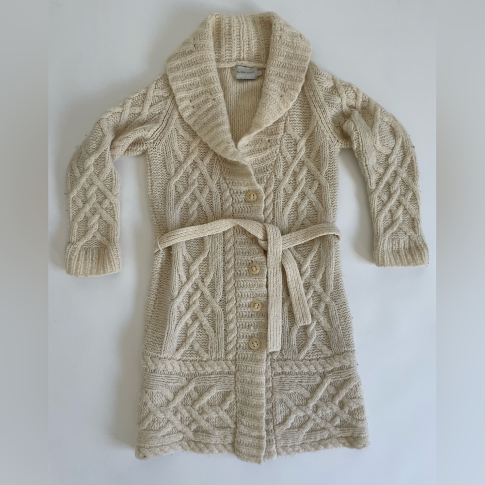 Cream 3/4 length Sweater